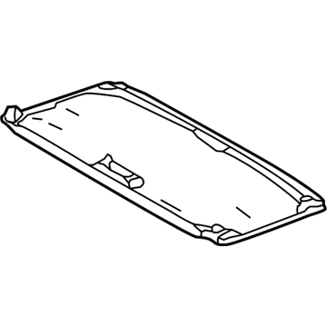 Lexus 63306-24050-B0 Trim Sub-Assy, Sunshade