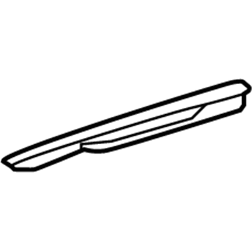 Lexus 63217-24050 GARNISH, Sliding Root