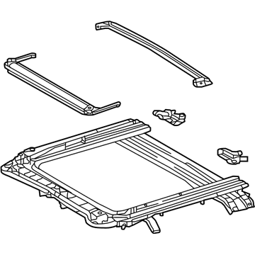 Lexus 63203-24071 Housing Sub-Assy, Sliding Roof