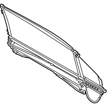 BMW 51-35-5-A3C-F71 ROLLER SUNBLIND LEFT REAR DO