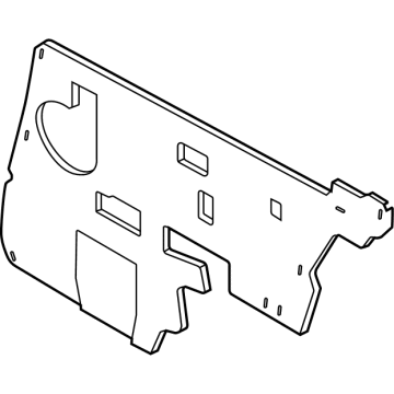 BMW 51-42-7-910-657 ACOUSTIC FLEECE REAR LEFT