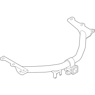 Honda 74690-T90-A00 HITCH ASSY-, TRAILER