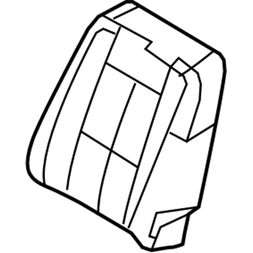 Ford FL1Z-7864810-A Seat Back Pad