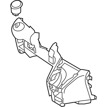 Nissan 68102-9SA0A Panel Assy-Instrument, Lower