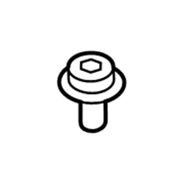 Ford -W715953-S307 Cowl Grille Bolt