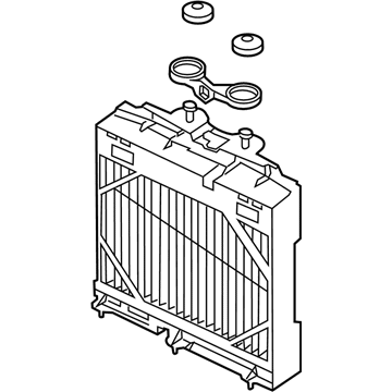 BMW 17-11-7-805-630 Supplementary Cooler, Left