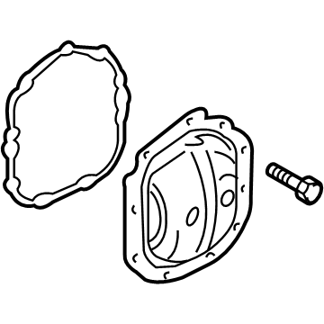 GM 12479248 Cover Kit, Front Axle Housing