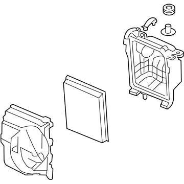 Nissan 16500-3RC2A Air Cleaner