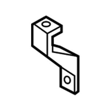 Kia 86633C6000 Bracket-Rear Beam Upper