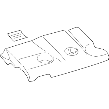 Lexus 12601-36091 Engine Cover Sub-Assembly