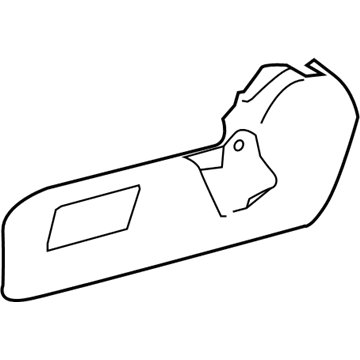 Lexus 71811-50110-A0 Shield, Front Seat Cushion, RH