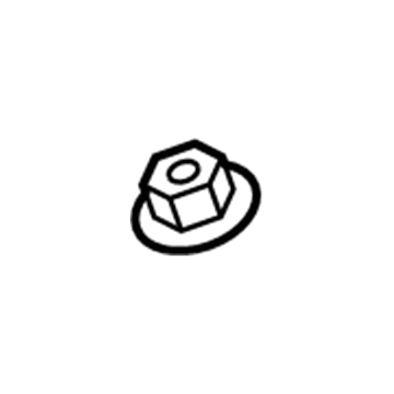 Toyota 90118-WB609 Wiper Arm Nut