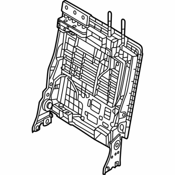 Kia 89A31S9410WK FRAME ASSY-3RD S/BAC