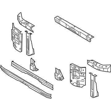 Ford HC2Z-16138-A Lower Support