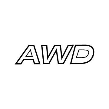 Ford LK4Z-8213-A NAME PLATE - SELF-ADHESIVE
