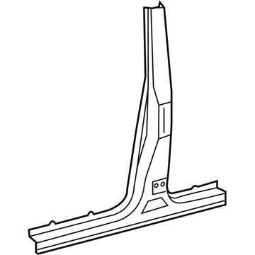 Lexus 61311-60190 Pillar, Center Body, Outer
