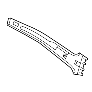 Lexus 61307-60900 Pillar Sub-Assembly, Center