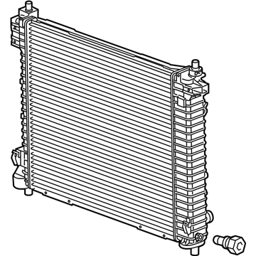 GM 23428314 Radiator