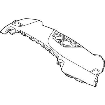 Kia 84710P1000WK CRASH PAD ASSY-MAIN