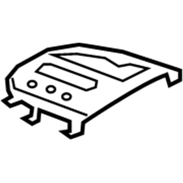 Nissan 96912-1AA0A Finisher-Console