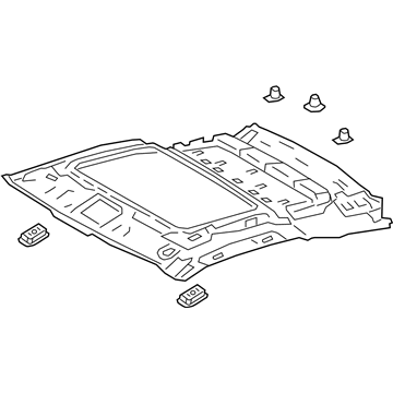 Lexus 63310-11010-C6 Headlining Assy, Roof