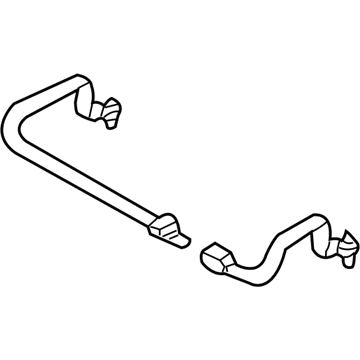 Nissan 88850-4W900 Center Belt Set, Rear Seat
