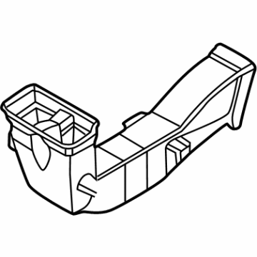 Hyundai 97020-N9000 DUCT ASSY-REAR A/VENT, NO.2