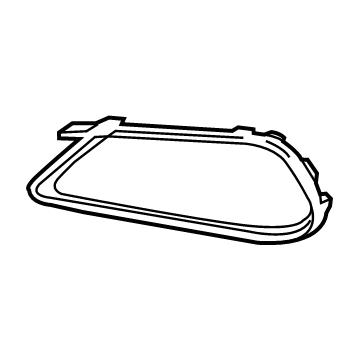 Acura 71108-TZ3-A50 Surround Left, Front