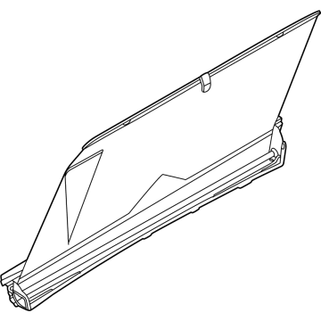 Kia 83915R0000OFB Curtain-Rear Dr, LH