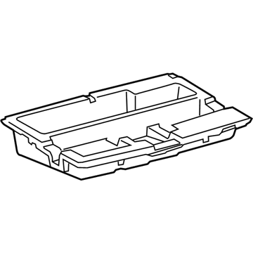 Lexus 64993-76031 Box, Deck Floor, Rear