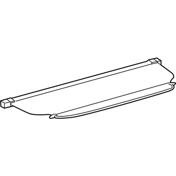 Lexus 64910-76020-C0 Cover Assy, Tonneau