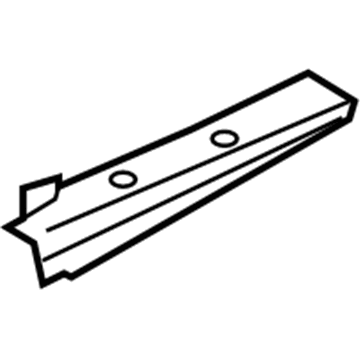 BMW 41-00-7-413-043 Extension, Side Member, Top Left