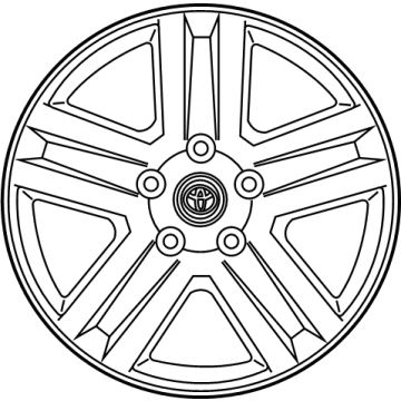 Toyota 42611-0C130 Wheel, Alloy