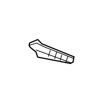 Lexus 52115-60170 Support, Front Bumper S
