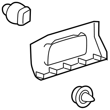 Ford KK3Z-99425B28-AC MOULDING - DOOR OUTSIDE