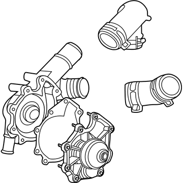 Ford XS2Z-8501-EA Water Pump Assembly