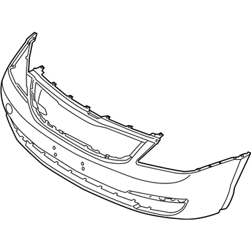 Kia 865114D550 Front Bumper Cover