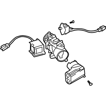 GM 96261298 Lock Housing