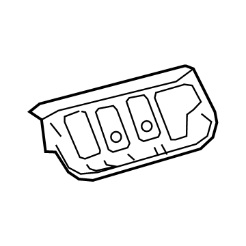 Toyota 58316-06040 Floor Extension