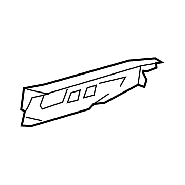 Toyota 58315-06020 Floor Extension