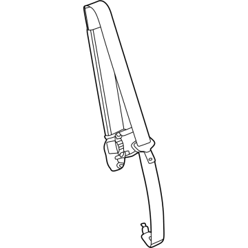 GM 84779939 Center Belt Assembly