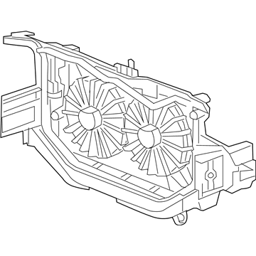 Mopar 68002661AA Fan MODUL-Radiator Cooling