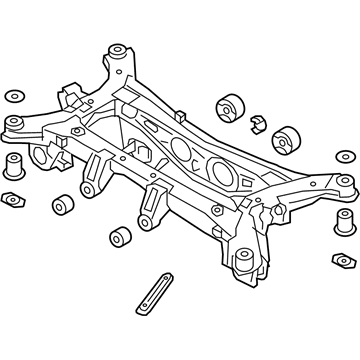 Hyundai 55405-2P450 Crossmember-Rear