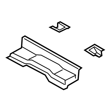 Mopar 5067952AD CROSSMEMBER-Rear Floor