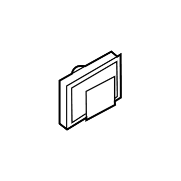 Hyundai 87716-F2500 Clip-Side Garnish Mounting