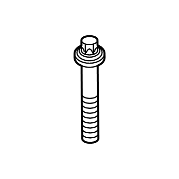 BMW 07-12-9-907-896 Hexalobular Socket Screw