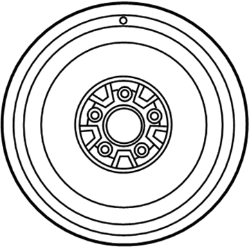 Infiniti 40300-CD017 Spare Tire Wheel Assembly
