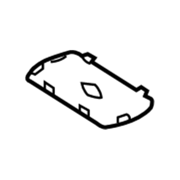 BMW 51-43-7-128-156 Loudspeaker Cover