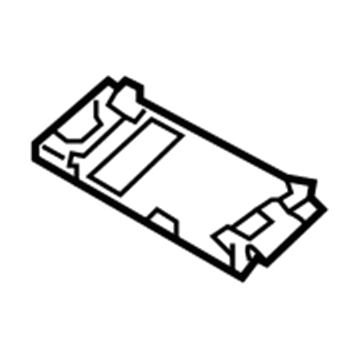 BMW 51-44-7-124-009 FRONT HEADLINING COVER