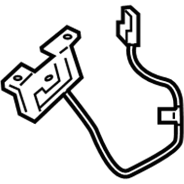 BMW 51-23-7-308-068 Lock, Engine Compartment. Lid With Switch, Right